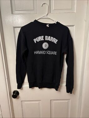 Pure Barre Location Crewneck- Harvard Square